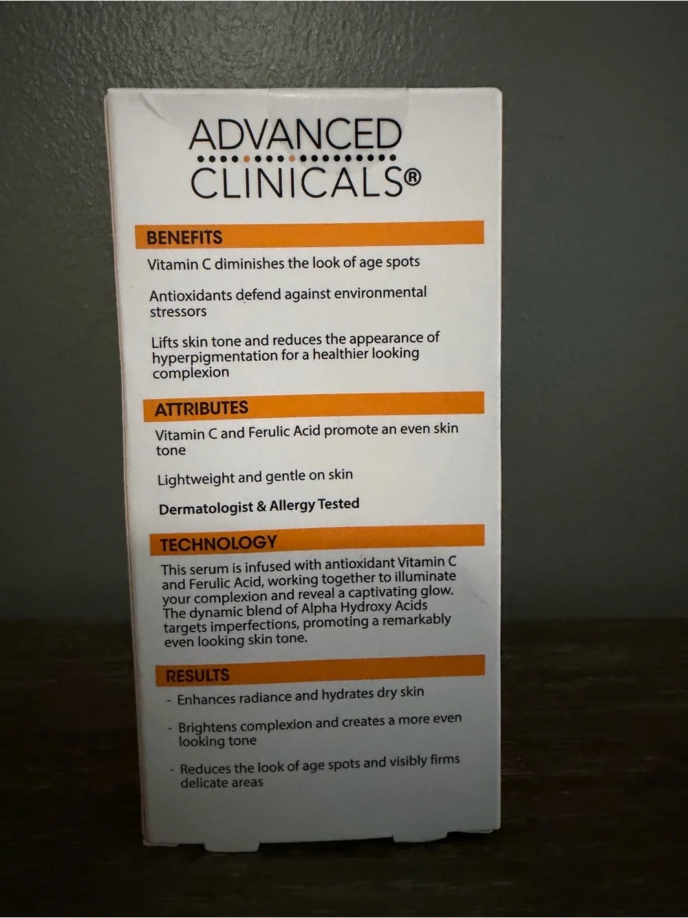Advanced Clinicals Vitamin C Serum -